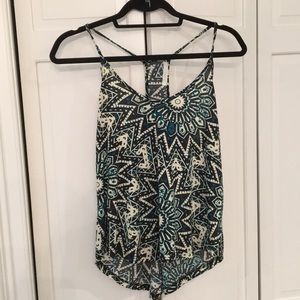 Soft pattern tank top